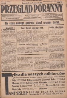 Przegląd Poranny: pismo niezależne i bezpartyjne 1926.06.09 R.6 Nr126