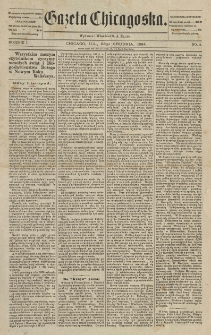 Gazeta Chicagowska. 1884.12.23 R.1 No.5
