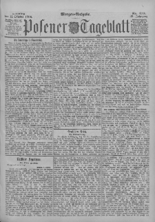 Posener Tageblatt 1896.10.11 Jg.35 Nr479