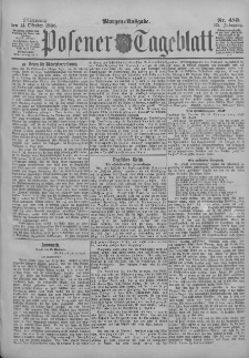 Posener Tageblatt 1896.10.14 Jg.35 Nr483
