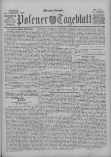 Posener Tageblatt 1896.11.03 Jg.35 Nr517