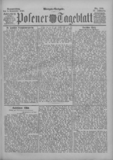 Posener Tageblatt 1896.11.05 Jg.35 Nr521
