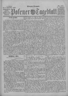 Posener Tageblatt 1896.11.08 Jg.35 Nr527