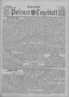 Posener Tageblatt 1896.11.10 Jg.35 Nr529