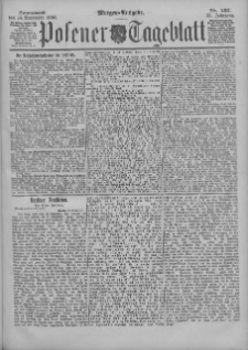Posener Tageblatt 1896.11.14 Jg.35 Nr537