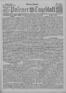 Posener Tageblatt 1896.11.26 Jg.35 Nr555