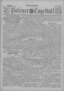 Posener Tageblatt 1896.11.27 Jg.35 Nr557
