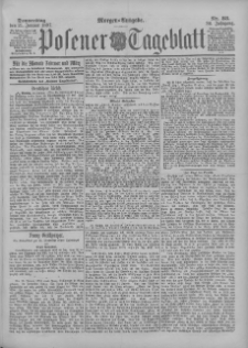 Posener Tageblatt 1897.01.21 Jg.36 Nr33