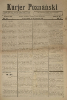 Kurier Poznański 1909.09.26 R.4 nr 220
