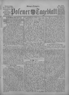 Posener Tageblatt 1897.04.22 Jg.36 Nr184