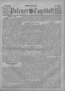Posener Tageblatt 1897.05.05 Jg.36 Nr206