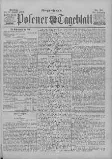 Posener Tageblatt 1899.01.20 Jg.38 Nr33