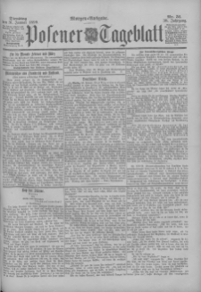 Posener Tageblatt 1899.01.31 Jg.38 Nr51