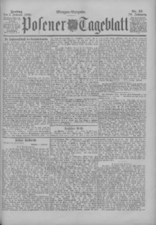 Posener Tageblatt 1899.02.03 Jg.38 Nr57