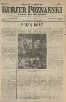 Kurier Poznański 1932.12.25 R.27 nr 590