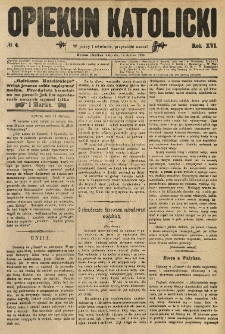 Opiekun Katolicki. 1889.01.12 R.16 nr4