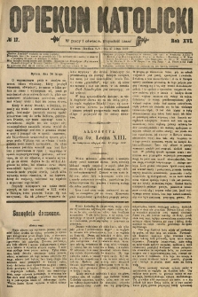 Opiekun Katolicki. 1889.02.27 R.16 nr17