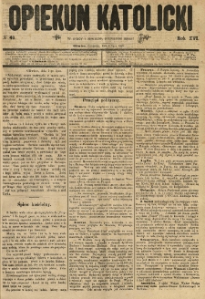 Opiekun Katolicki. 1889.07.06 R.16 nr40