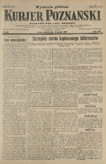Kurier Poznański 1932.12.29 R.27 nr 594
