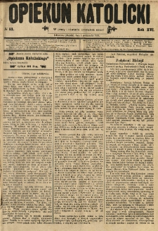 Opiekun Katolicki. 1889.10.05 R.16 nr53