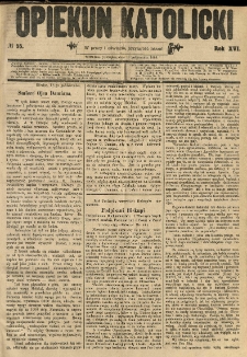 Opiekun Katolicki. 1889.10.19 R.16 nr55