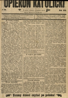 Opiekun Katolicki. 1889.12.07 R.16 nr62