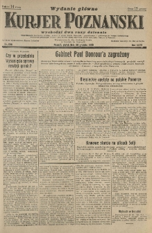 Kurier Poznański 1932.12.30 R.27 nr 596