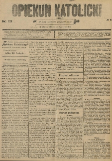 Opiekun Katolicki. 1892.01.23 R.19 nr4