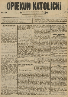 Opiekun Katolicki. 1892.01.30 R.19 nr5