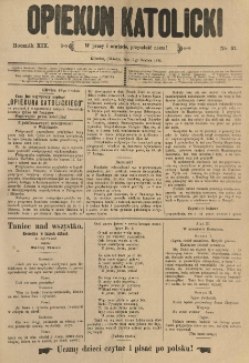 Opiekun Katolicki. 1892.12.17 R.19 nr51