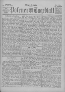 Posener Tageblatt 1899.04.18 Jg.38 Nr179