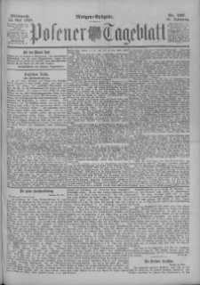 Posener Tageblatt 1899.05.24 Jg.38 Nr237