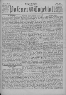 Posener Tageblatt 1899.06.24 Jg.38 Nr291