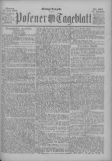 Posener Tageblatt 1899.06.26 Jg.38 Nr294