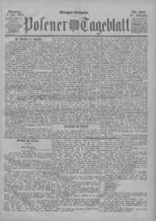 Posener Tageblatt 1899.07.02 Jg.38 Nr305