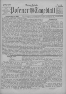 Posener Tageblatt 1899.07.06 Jg.38 Nr311