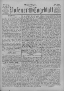 Posener Tageblatt 1899.07.11 Jg.38 Nr319