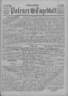 Posener Tageblatt 1899.07.13 Jg.38 Nr323