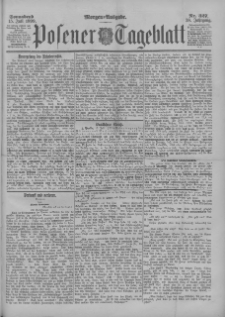 Posener Tageblatt 1899.07.15 Jg.38 Nr327