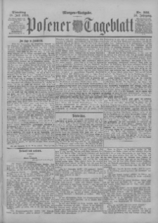 Posener Tageblatt 1899.07.18 Jg.38 Nr331