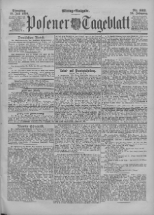 Posener Tageblatt 1899.07.18 Jg.38 Nr332