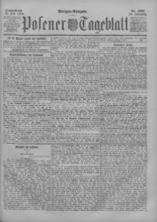 Posener Tageblatt 1899.07.22 Jg.38 Nr339