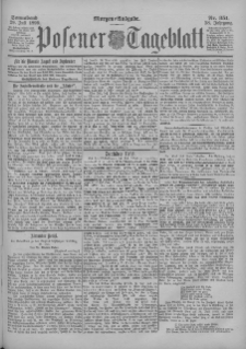 Posener Tageblatt 1899.07.29 Jg.38 Nr351
