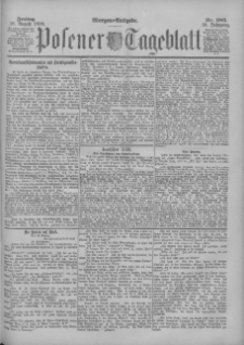 Posener Tageblatt 1899.08.18 Jg.38 Nr385