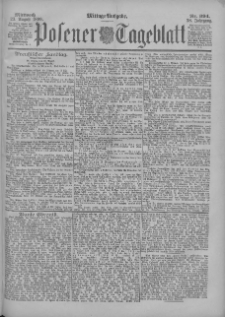 Posener Tageblatt 1899.08.23 Jg.38 Nr394