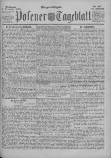Posener Tageblatt 1899.09.06 Jg.38 Nr417