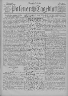 Posener Tageblatt 1899.09.27 Jg.38 Nr454