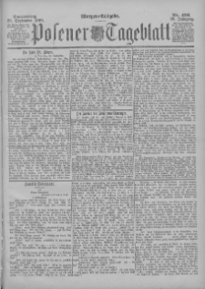 Posener Tageblatt 1899.09.28 Jg.38 Nr456