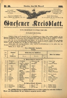 Gnesener Kreisblatt. 1899.08.24 Nr68