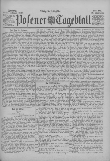Posener Tageblatt 1899.02.24 Jg.38 Nr93